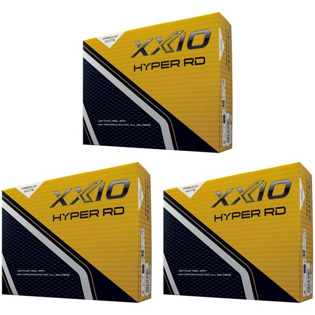 ダンロップ　XXIO　ゼクシオ HYPER RD ボール 3ダースセット