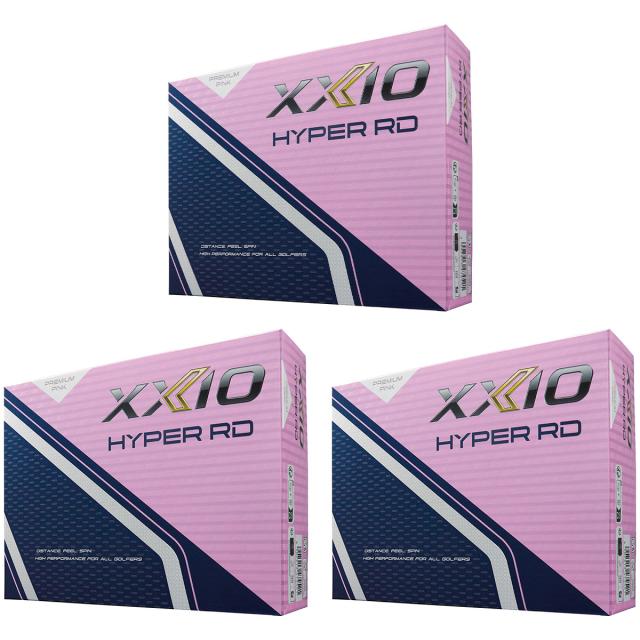 ダンロップ　XXIO　ゼクシオ HYPER RD ボール 3ダースセット
