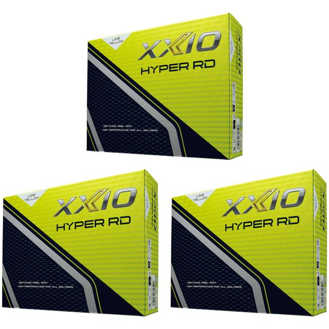 ダンロップ　XXIO　ゼクシオ HYPER RD ボール 3ダースセット
