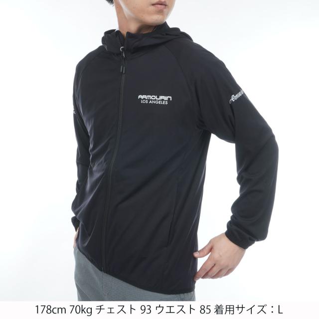 アーマーイン　ARMOURIN　ストレッチ ジップフーディー_1
