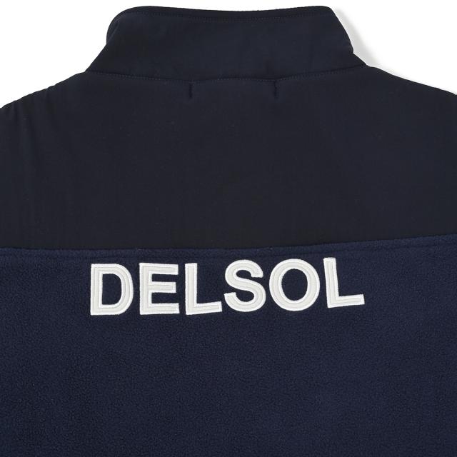 デルソルゴルフ　DELSOL GOLF　ハーフジップ フリースプルオーバー　レディス_8