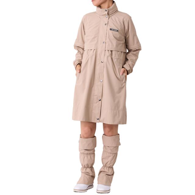 ジュン アンド ロペ　JUN & ROPE　ストレッチ 2WAY レインワンピース　レディス