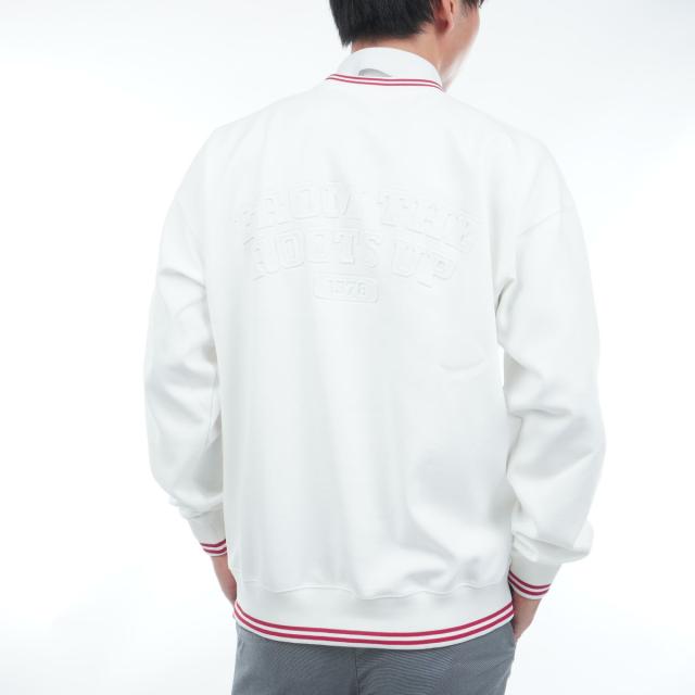 ガッチャゴルフ　GOTCHA GOLF　UVカット鹿の子ダンボールニットトレーナー_2