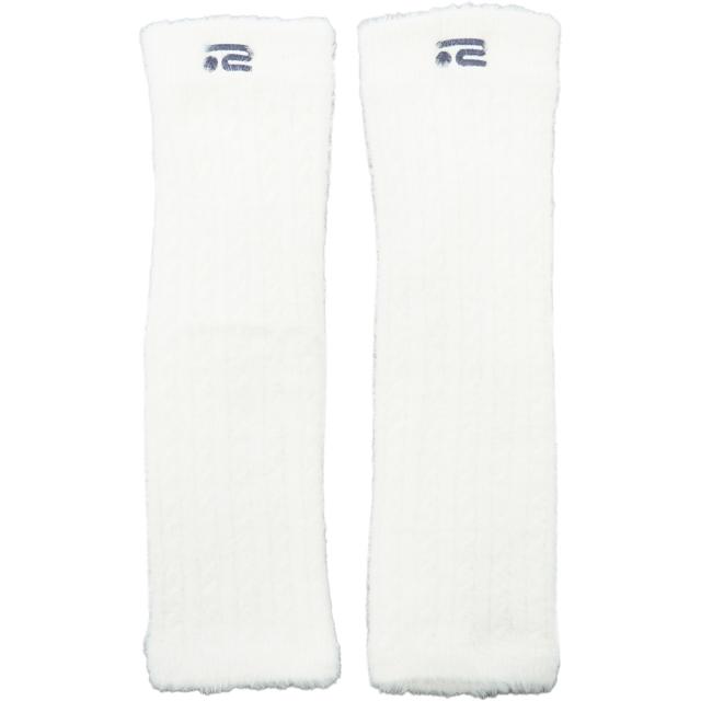 ロサーセン　ROSASEN　フェザーヤーン 裏フリース ケーブルレッグウォーマー　レディス