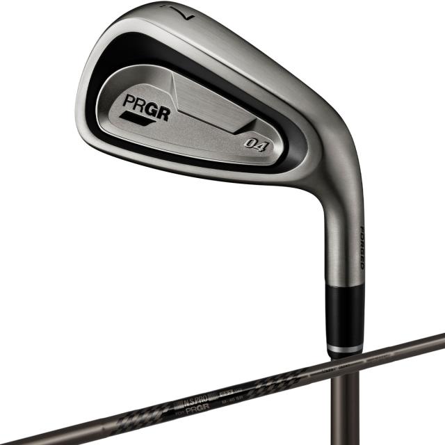 プロギア　PRGR　04 アイアン リミテッドブラックエディション(5本セット) N.S.PRO スペックスチールIII ver.2 Luxury Black　シャフト…