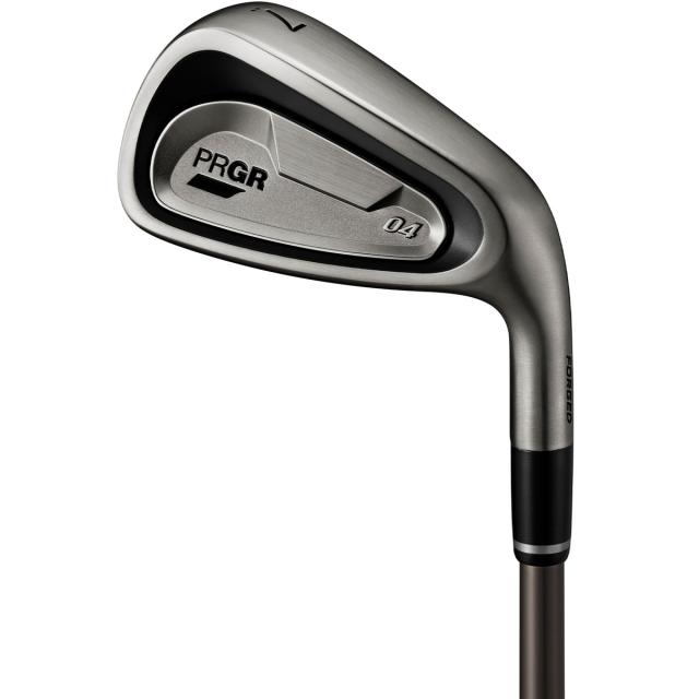 プロギア　PRGR　04 アイアン リミテッドブラックエディション(5本セット) N.S.PRO スペックスチールIII ver.2 Luxury Black　シャフト…