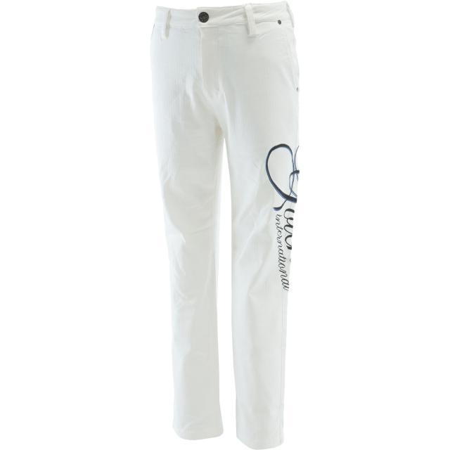 ガッチャゴルフ　GOTCHA GOLF　スーパーストレッチ ジャカード 脇跨ぎロゴパンツ