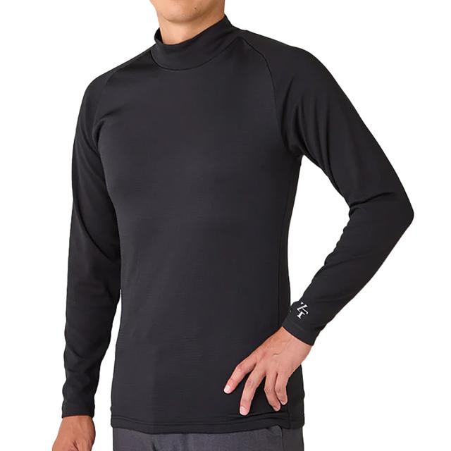 イオンスポーツ　ZERO FIT　ヒートラブムーブプラス モックネック長袖アンダーシャツ