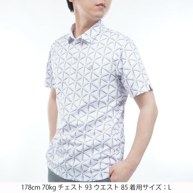 セント・アンドリュース　St ANDREWS　COOLMAX トライアングルロゴプリント半袖シャツ_10