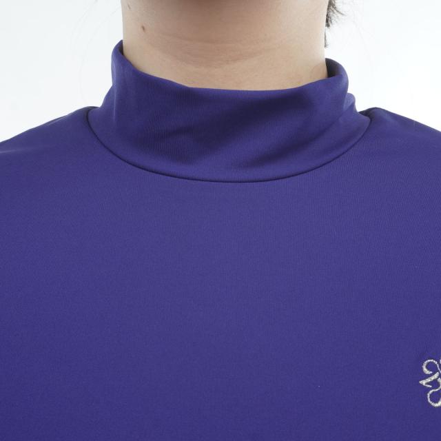 仙・アンドリュース St ANDREWS ベア天竺ハイネック半袖プルオーバー レディス