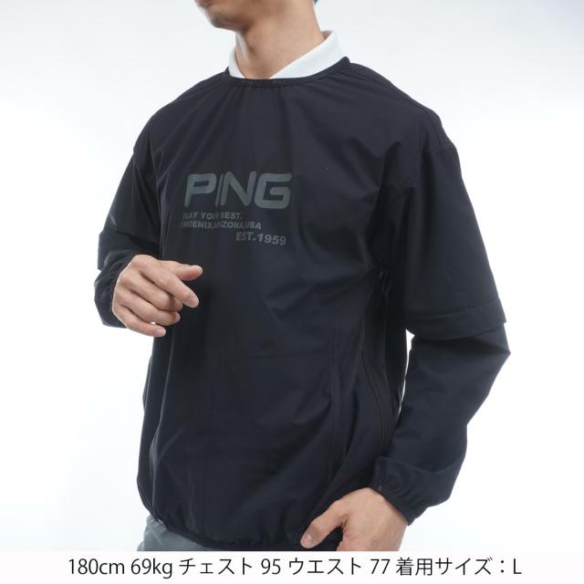 ピン　PING　リップストップ2WAYブルゾン_1