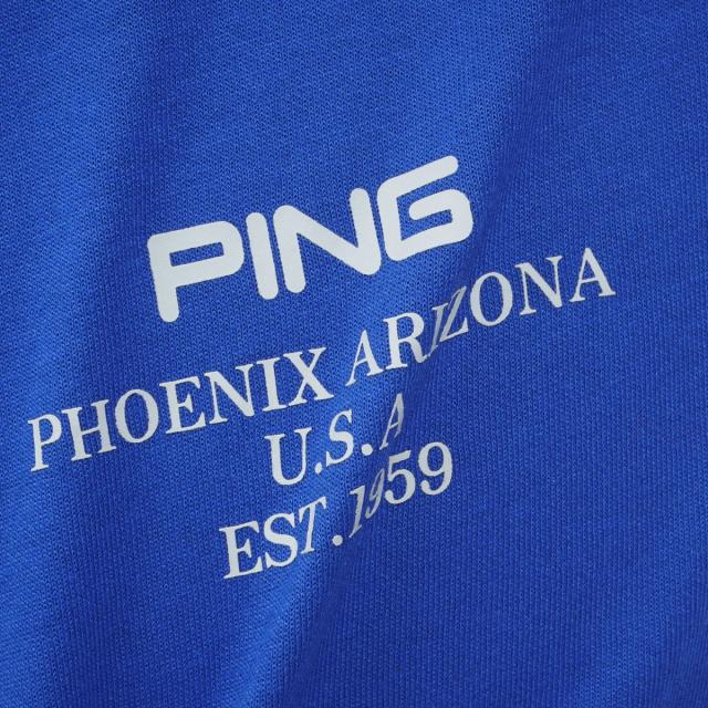 ピン　PING　ドライミックスアイストーン ハーフジップ長袖シャツ_14