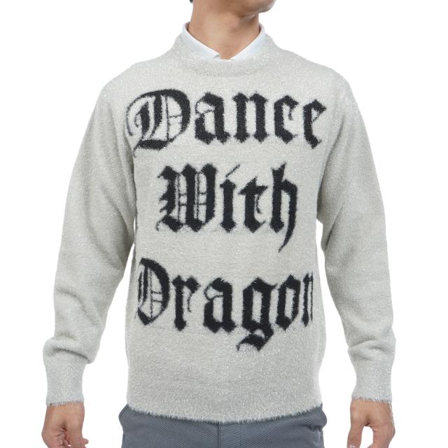 ダンスウィズドラゴン　Dance With Dragon　ラメフェザーヤーンセーター