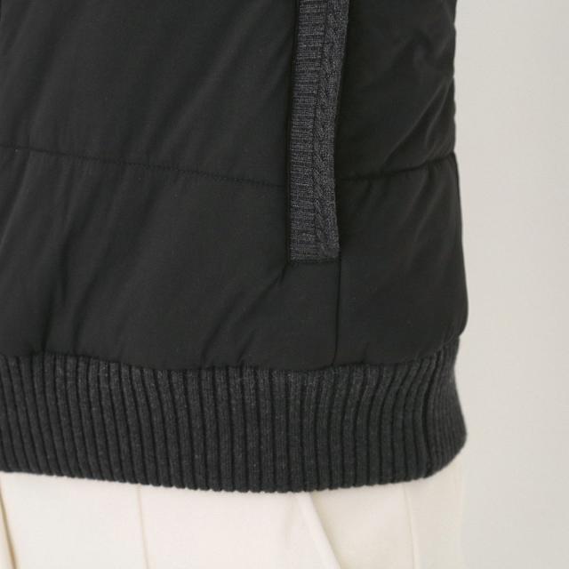 アダバット　adabat　ストレッチ ニットコンビパデットブルゾン　レディス_7