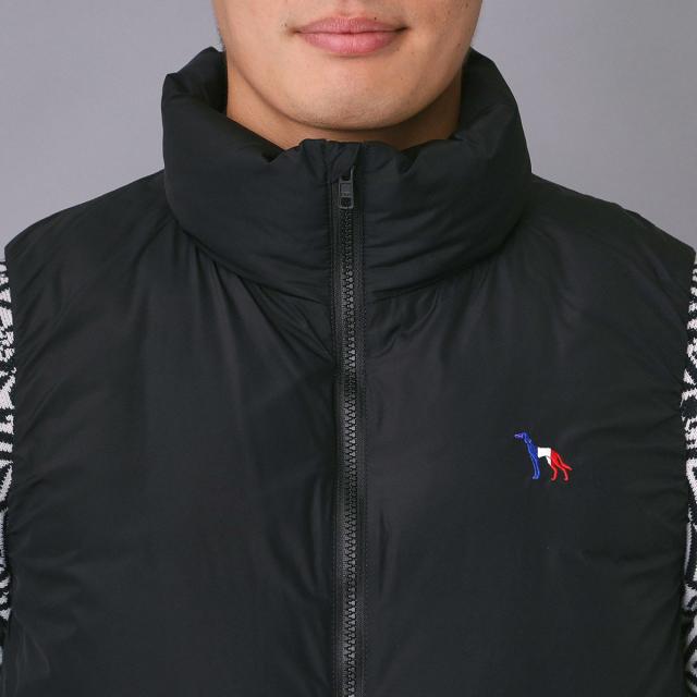 アダバットネイビー ADABAT NAVY 撥水 ジェットブラックダウンベスト