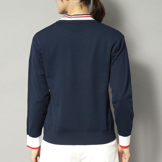 アダバットネイビー　ADABAT NAVY　アダバットサインロゴセーター　レディス_2