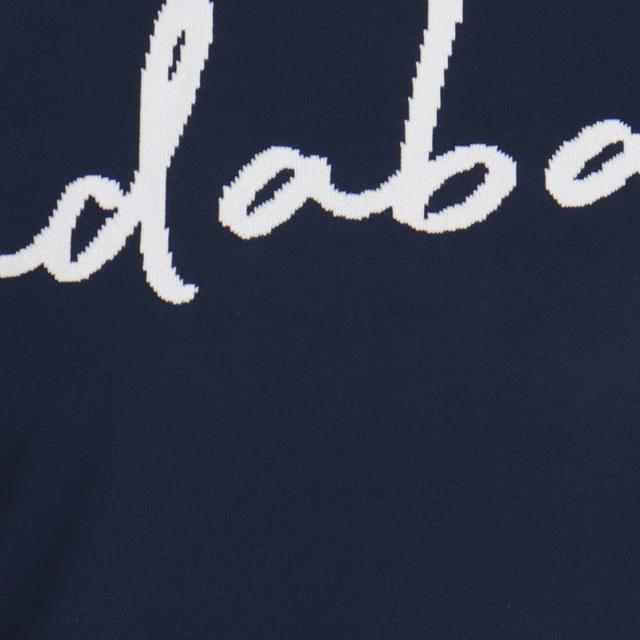 アダバットネイビー　ADABAT NAVY　アダバットサインロゴセーター　レディス_8