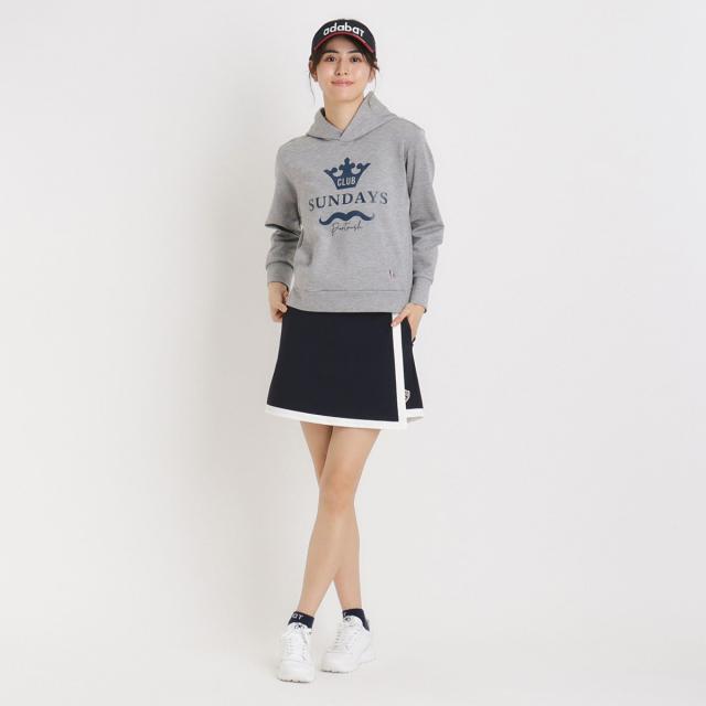 アダバットネイビー　ADABAT NAVY　ライトダンボールフーディー　レディス_9