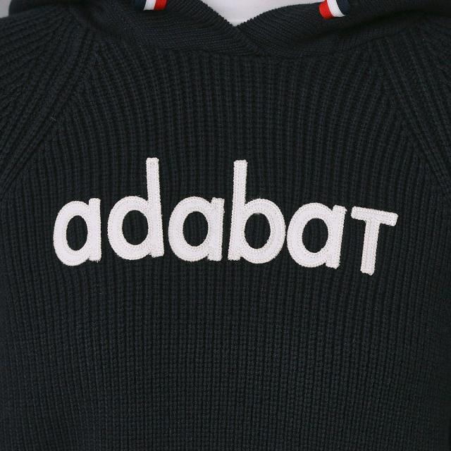 アダバットネイビー　ADABAT NAVY　フーディーセーター　レディス_9