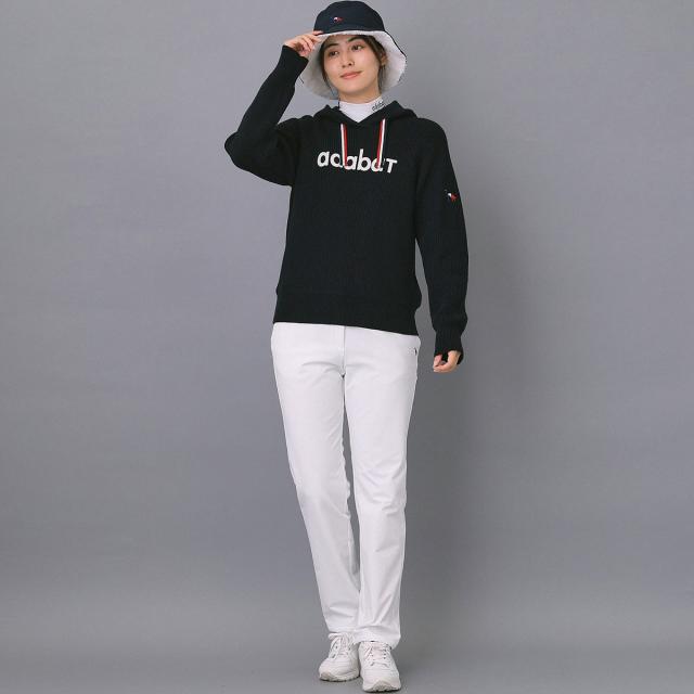 アダバットネイビー　ADABAT NAVY　フーディーセーター　レディス_10