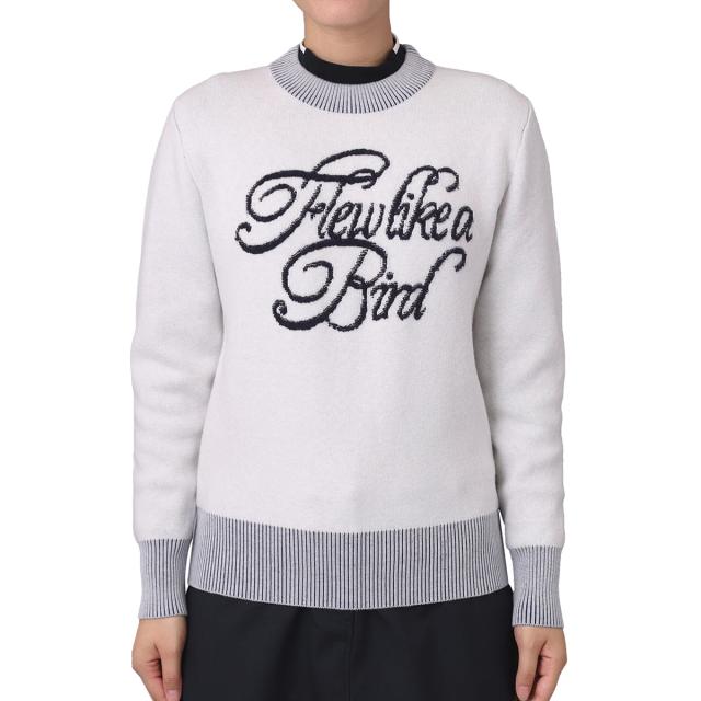 アダバットネイビー　ADABAT NAVY　櫻井貴史コラボセーター　レディス