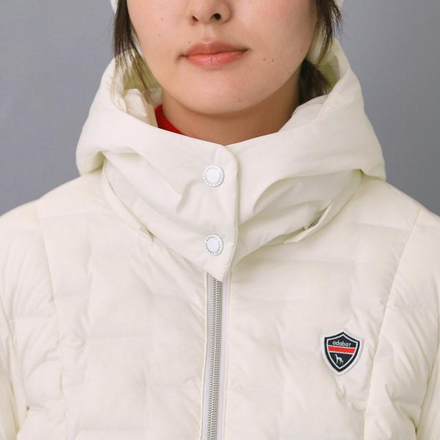 アダバットネイビー　ADABAT NAVY　ストレッチ 2WAYダウンジャケット　レディス_4