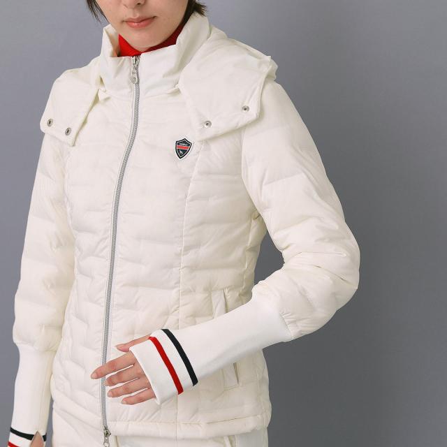 アダバットネイビー　ADABAT NAVY　ストレッチ 2WAYダウンジャケット　レディス_5