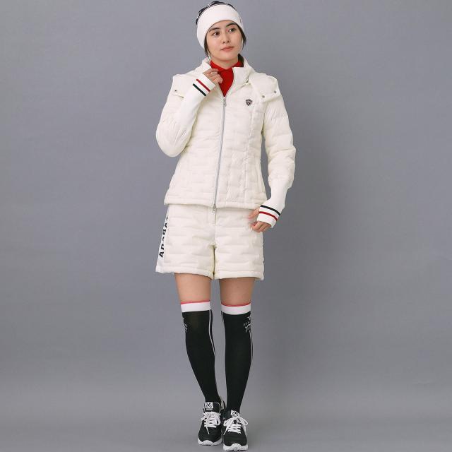 アダバットネイビー　ADABAT NAVY　ストレッチ 2WAYダウンジャケット　レディス_14