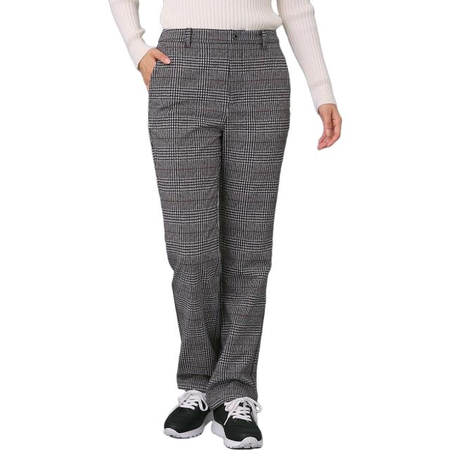 アダバットネイビー　ADABAT NAVY　ストレッチ ハイブリットダウンストレートパンツ　レディス