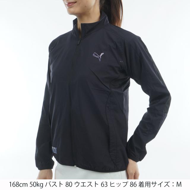 プーマ　PUMA　シャドウキャット ZIKU LT ストレッチ ウインドジャケット　レディス_1