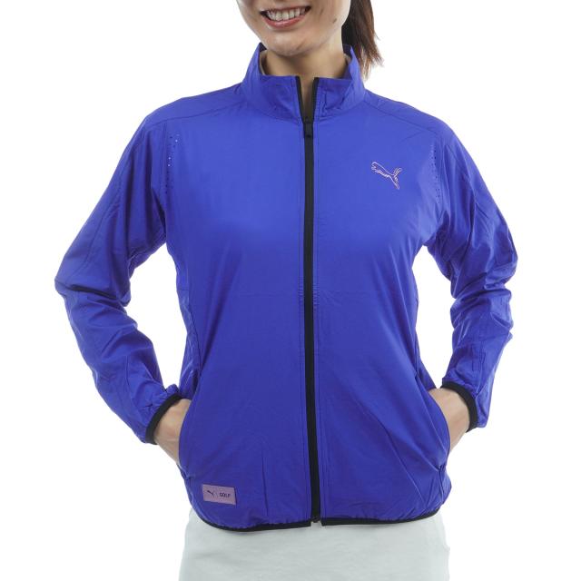 プーマ　PUMA　シャドウキャット ZIKU LT ストレッチ ウインドジャケット　レディス_3