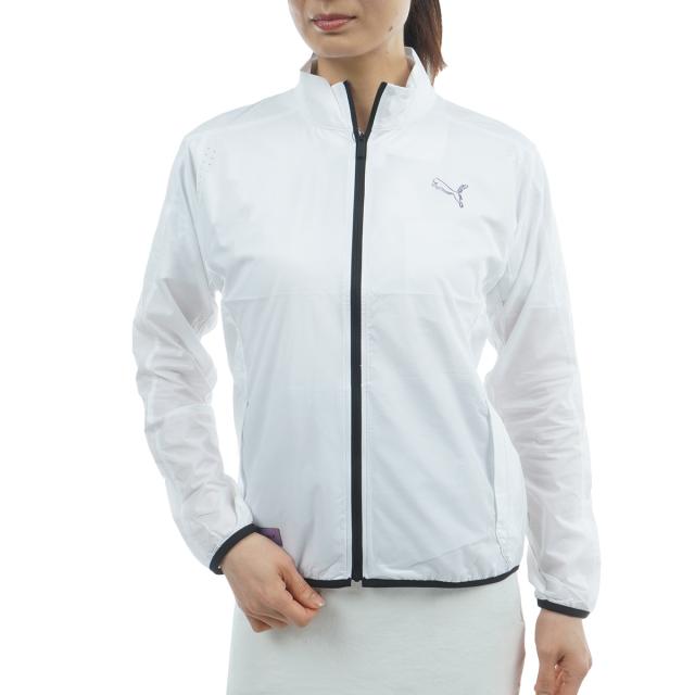 プーマ　PUMA　シャドウキャット ZIKU LT ストレッチ ウインドジャケット　レディス_12