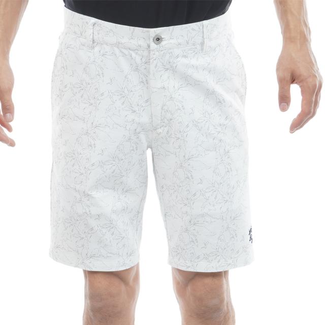 アドミラル　Admiral　ストレッチメッシュ リーフプリント ショートパンツ
