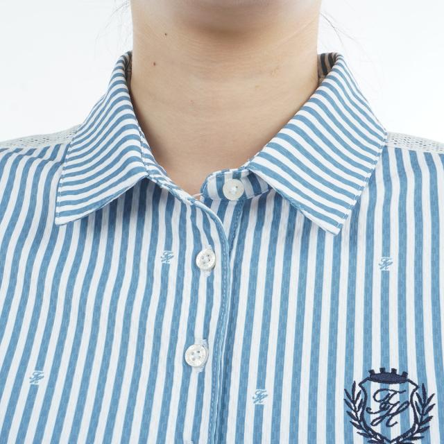 トミー ヒルフィガー ゴルフ　TOMMY HILFIGER GOLF　ラウンドヘム フレンチ半袖ポロシャツ　レディス_11