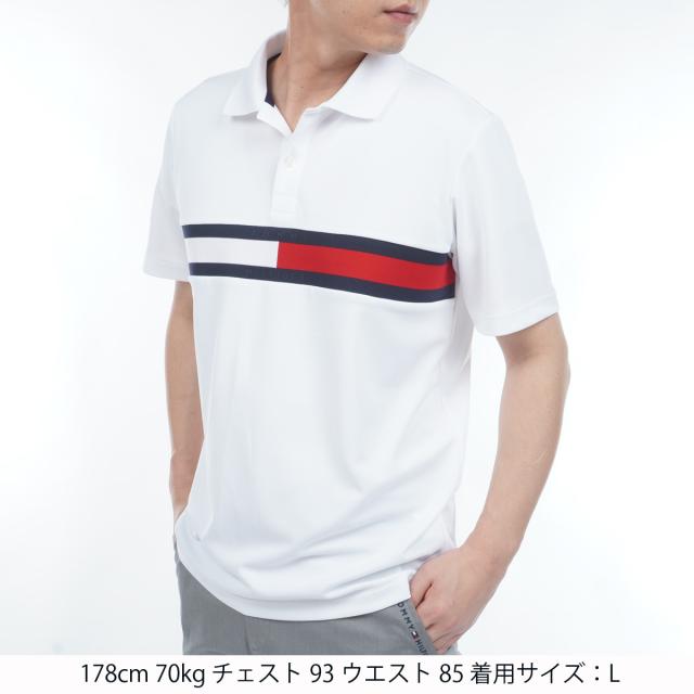 トミー ヒルフィガー ゴルフ　TOMMY HILFIGER GOLF　フラッグロゴ 半袖ポロシャツ_1