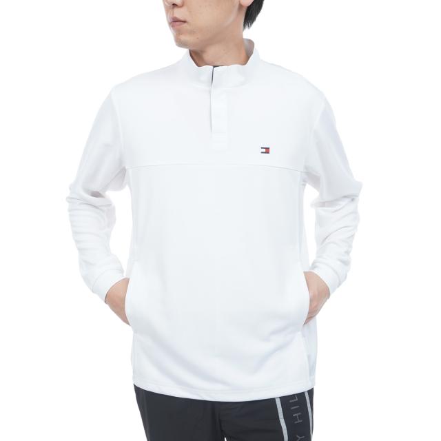 トミー ヒルフィガー ゴルフ　TOMMY HILFIGER GOLF　ハイブリッド スタンド長袖シャツ