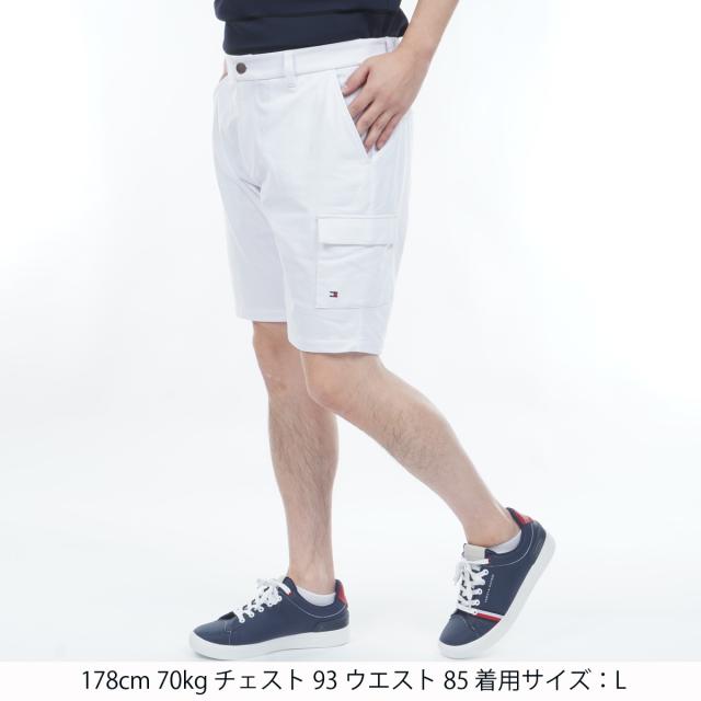 トミー ヒルフィガー ゴルフ　TOMMY HILFIGER GOLF　ストレッチ メッシュ ショートパンツ_1