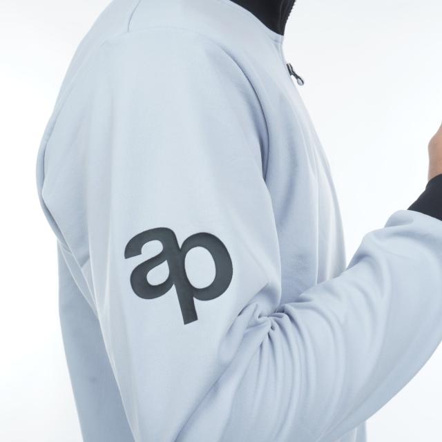 アンパスィ　and per se　ストレッチ ショットスムーザースウェット フルジップブルゾン_9