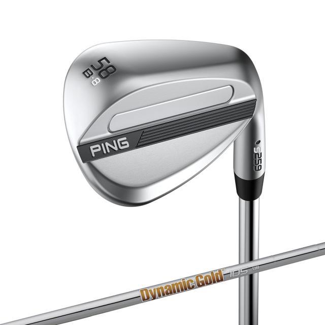 ピン　PING　s259 Bグラインド ウェッジ ダイナミックゴールド 105　シャフト：ダイナミックゴールド 105