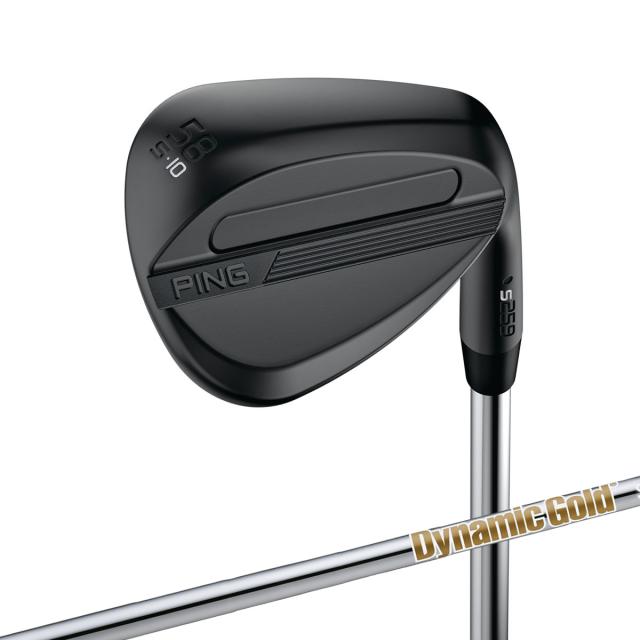 ピン　PING　s259 Sグラインド ミッドナイト ウェッジ ダイナミックゴールド HT　シャフト：ダイナミックゴールド HT