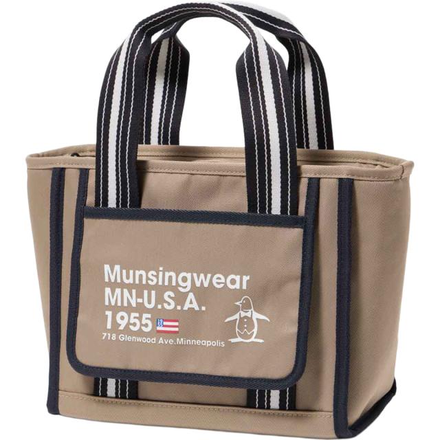 マンシングウェア　Munsingwear　保冷付き ナイロンツイルジャカードテープカートバッグ