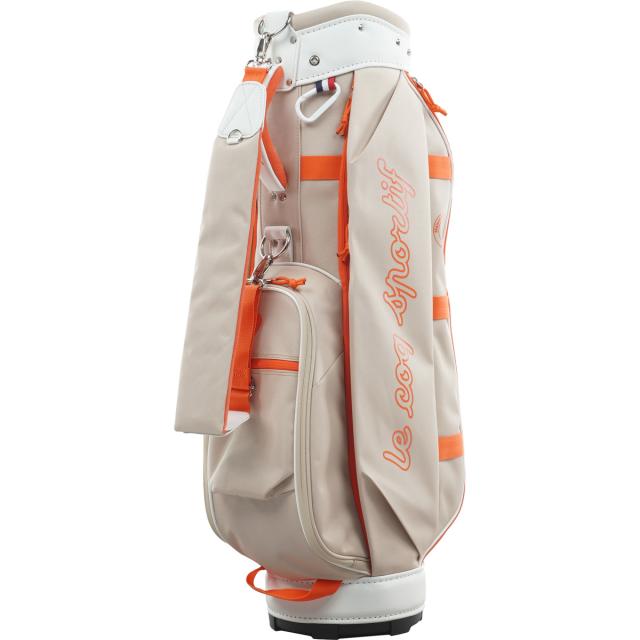 ルコックスポルティフ ゴルフ　Le coq sportif GOLF　ボーダーデザインキャディバッグ　レディス