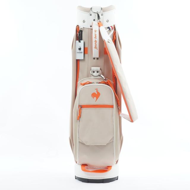 ルコックスポルティフ ゴルフ　Le coq sportif GOLF　ボーダーデザインキャディバッグ　レディス_2