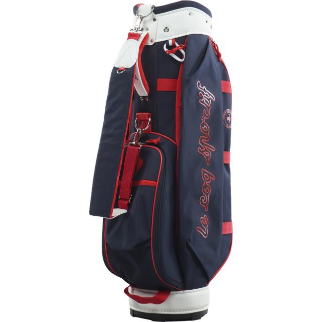 ルコックスポルティフ ゴルフ　Le coq sportif GOLF　ボーダーデザインキャディバッグ　レディス_8