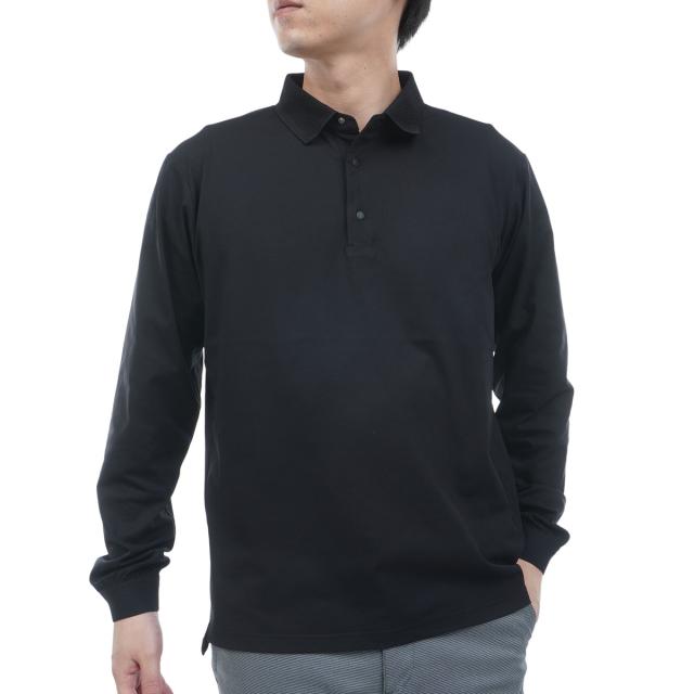 アンパスィ　and per se & GOLF　ストレッチ クール＆フレックス 長袖ポロシャツ