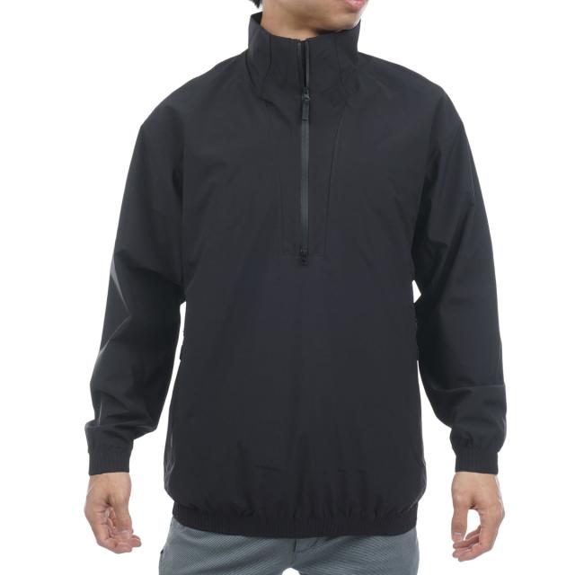 アンパスィ　and per se & GOLF　ストレッチ エアレイトシステムハーフジッププルオーバー