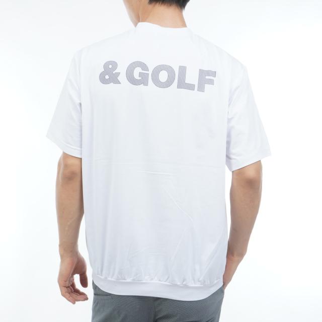 アンパスィ　and per se & GOLF　ストレッチ クール＆フレックス半袖Tシャツ_2