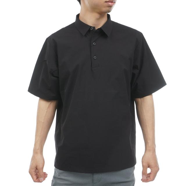 アンパスィ　and per se & GOLF　ストレッチ ターフマスター 半袖ラガーポロシャツ
