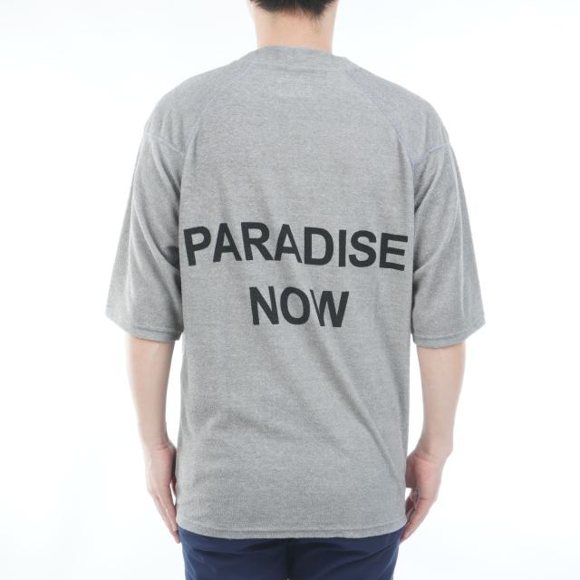 サルベージ パブリック コレパ　SALVAGE PUBLIC Kolepa　PARADISE NOW 3.6パイルモックネック5分袖シャツ_3