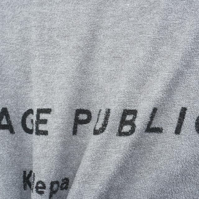 サルベージ パブリック コレパ　SALVAGE PUBLIC Kolepa　PARADISE NOW 3.6パイルモックネック5分袖シャツ_7